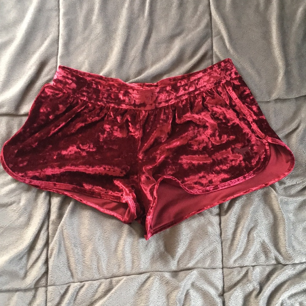 PINK Velvet Shorts